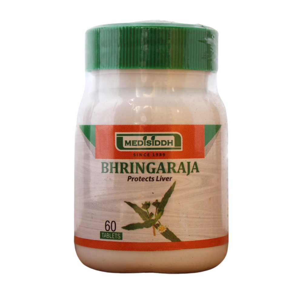 Bhringaraja Tablets - 60 Tablets Medisiddh