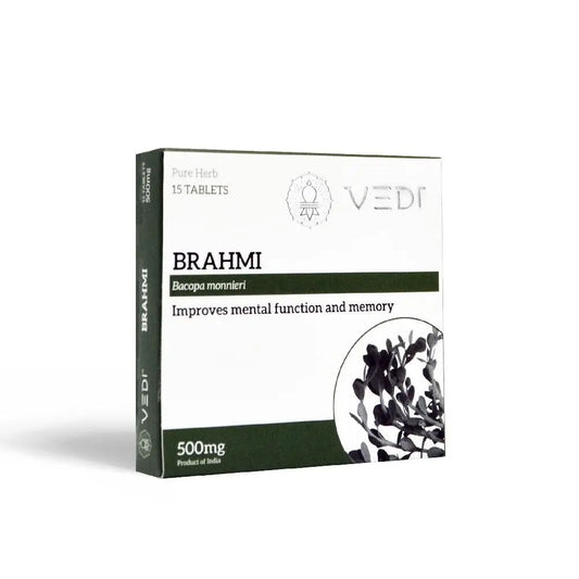 Brahmi Tablets - 15Tablets Vedi Herbals