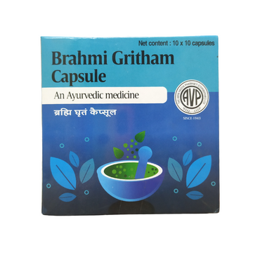AVP Brahmi Ghritham Capsules - 10Capsules