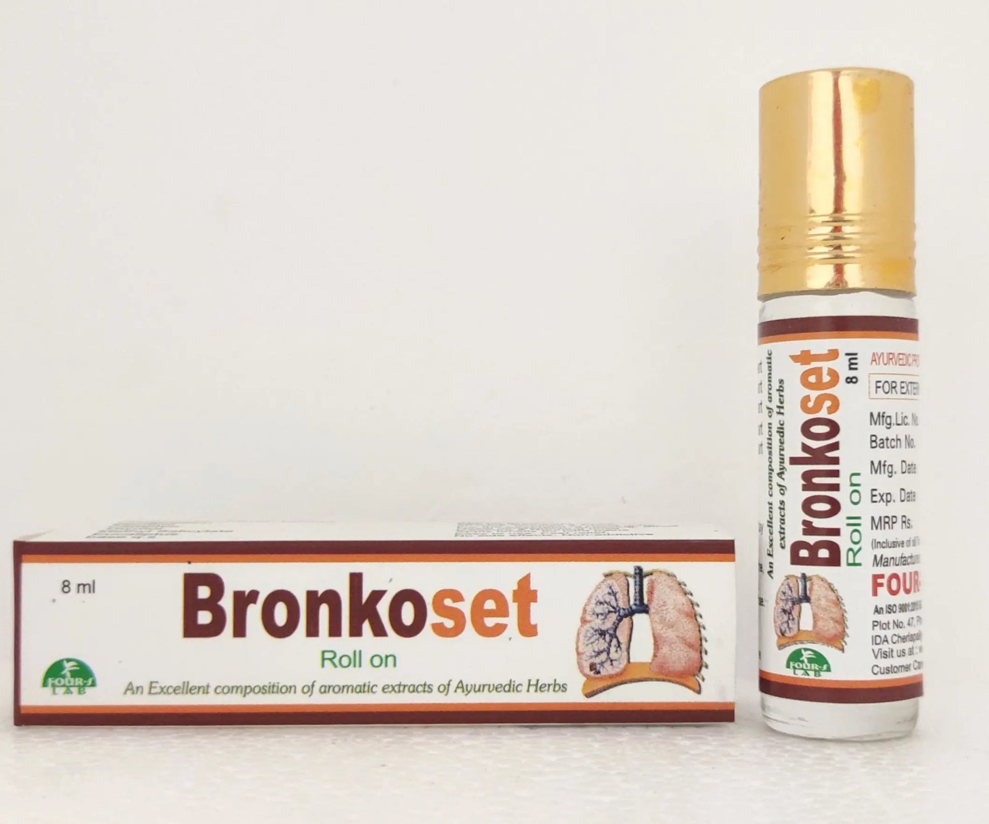 Bronkosot roll on 8ml Four-s