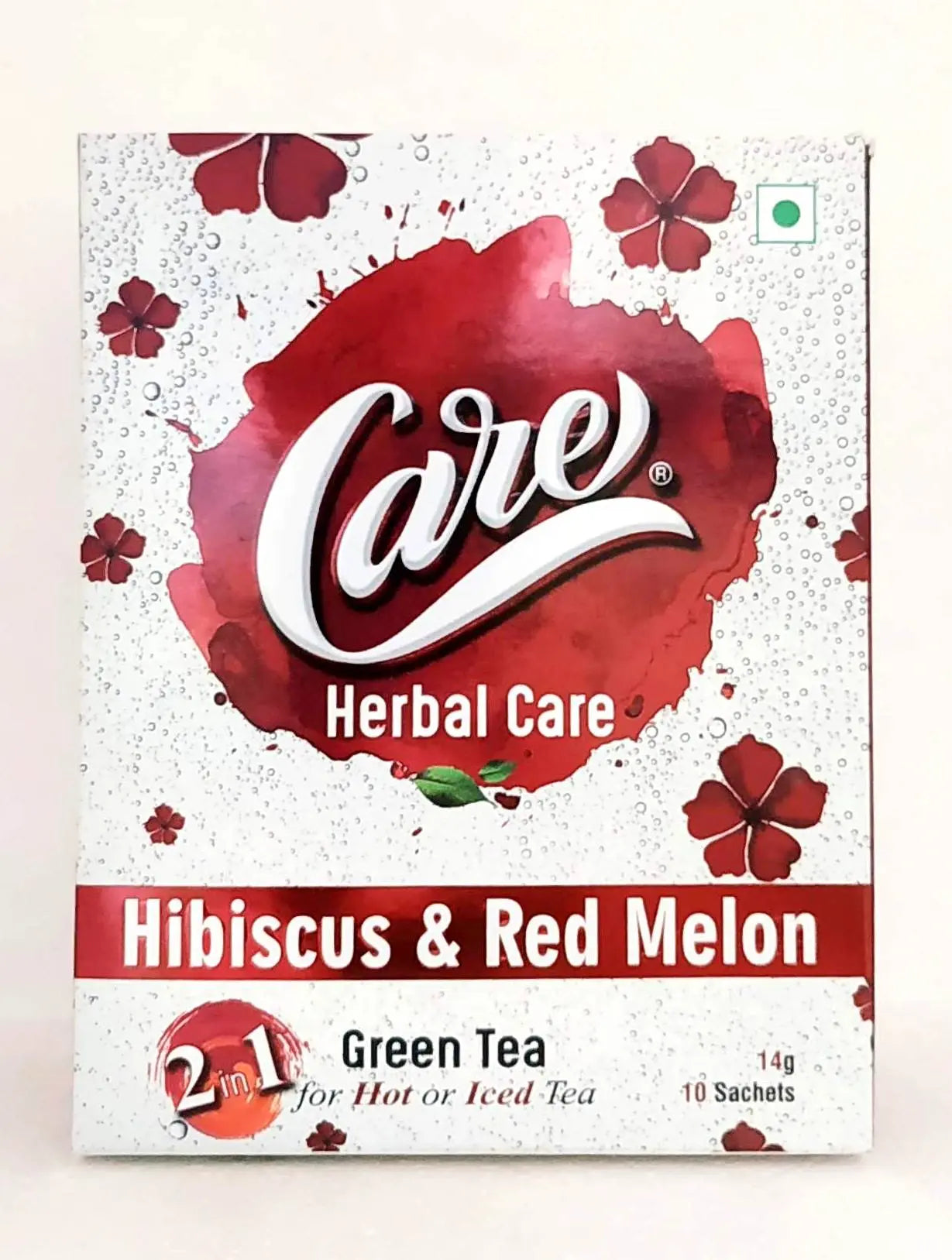Care Hibiscus and Red melon green tea - 10Sachets Banlabs