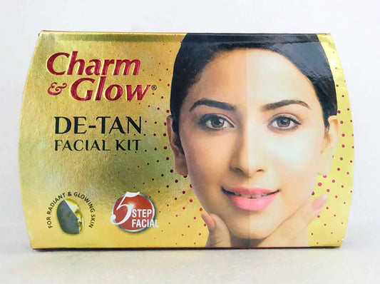 Charm & Glow - De-tan Facial kit 25gm