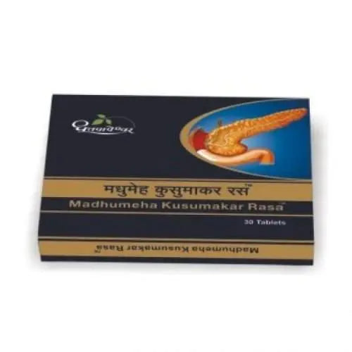 Dhootapapeshwar Madhumeha Kusumakar Rasa ( Gold Preparation ) dhootapapeshwar