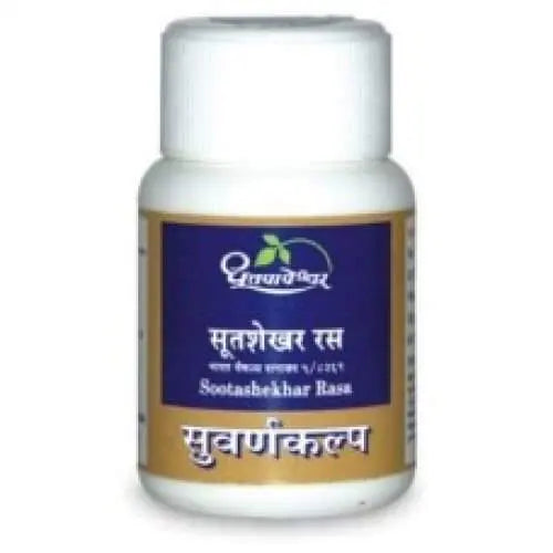 Dhootapapeshwar Sootashekhar Rasa ( Standard Quality Gold ) Dhootapapeshwar