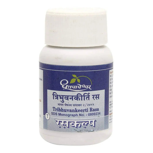 Dhootapapeshwar Tribhuvankeerti Rasa Tablets