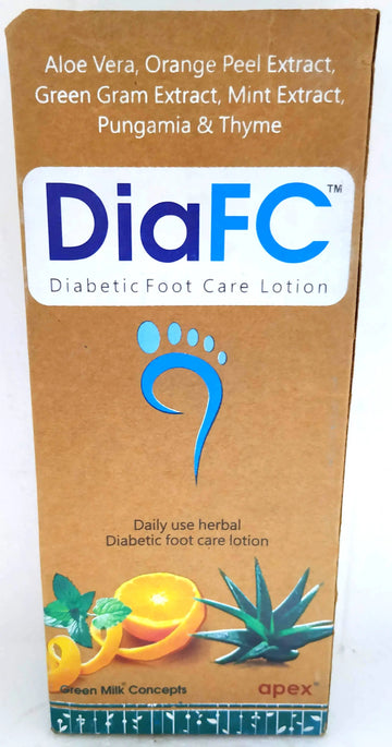 DiaFC Foot Care Lotion 200ml Apex Ayurveda