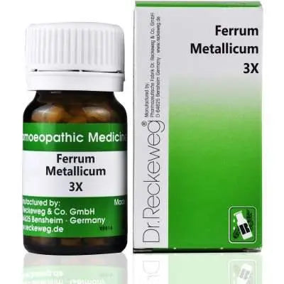 Dr. Reckeweg Ferrum Metallicum 3X Reckeweg India