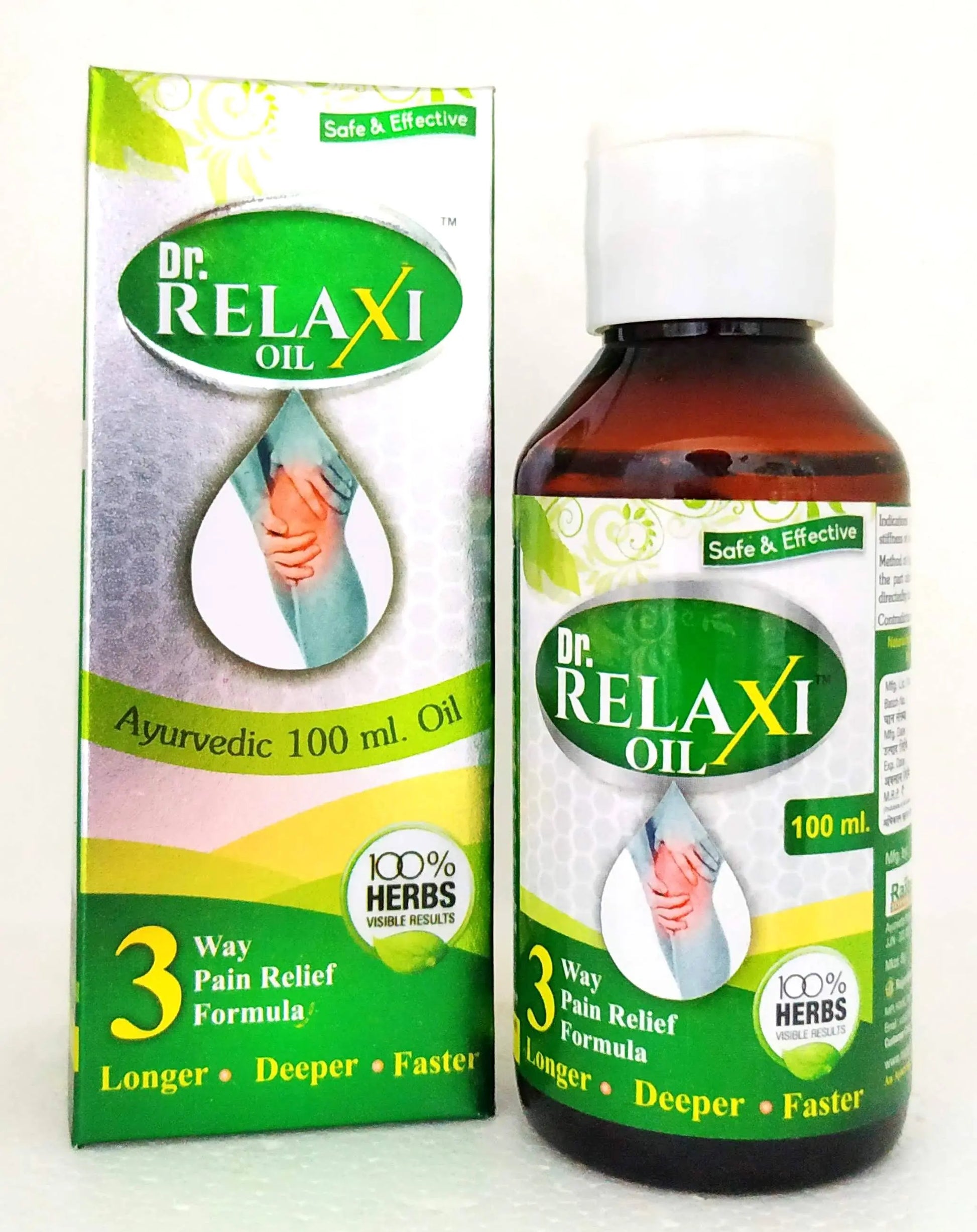 Dr.Relaxi Oil 100ml Rajasthan Herbals