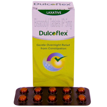 Dulcoflex Tablets - Bisacodyl 5mg - 10Tablets Sanofi