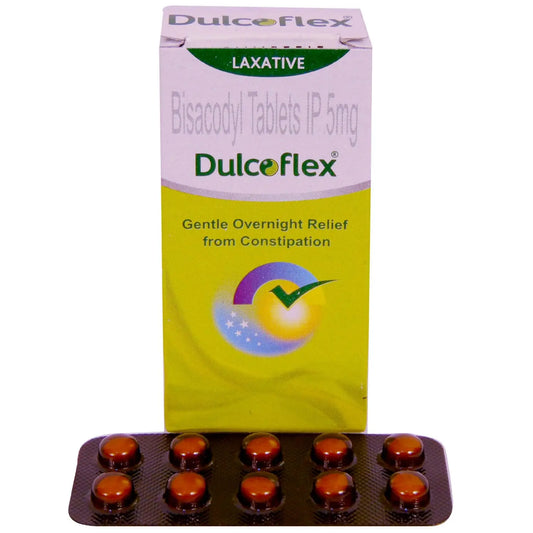 Dulcoflex Tablets - Bisacodyl 5mg - 10Tablets