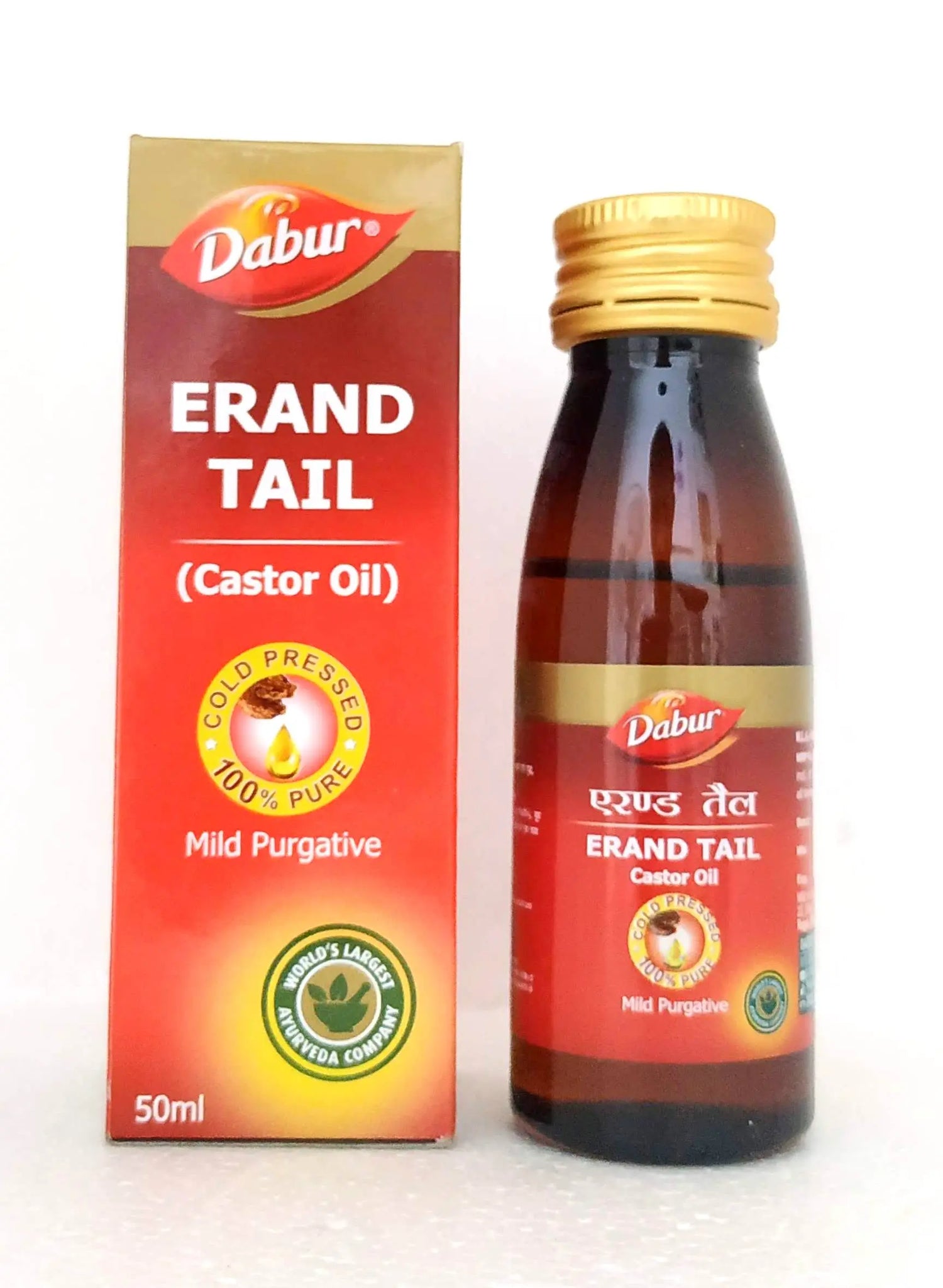 Erand tail - Castor oil 50ml Dabur
