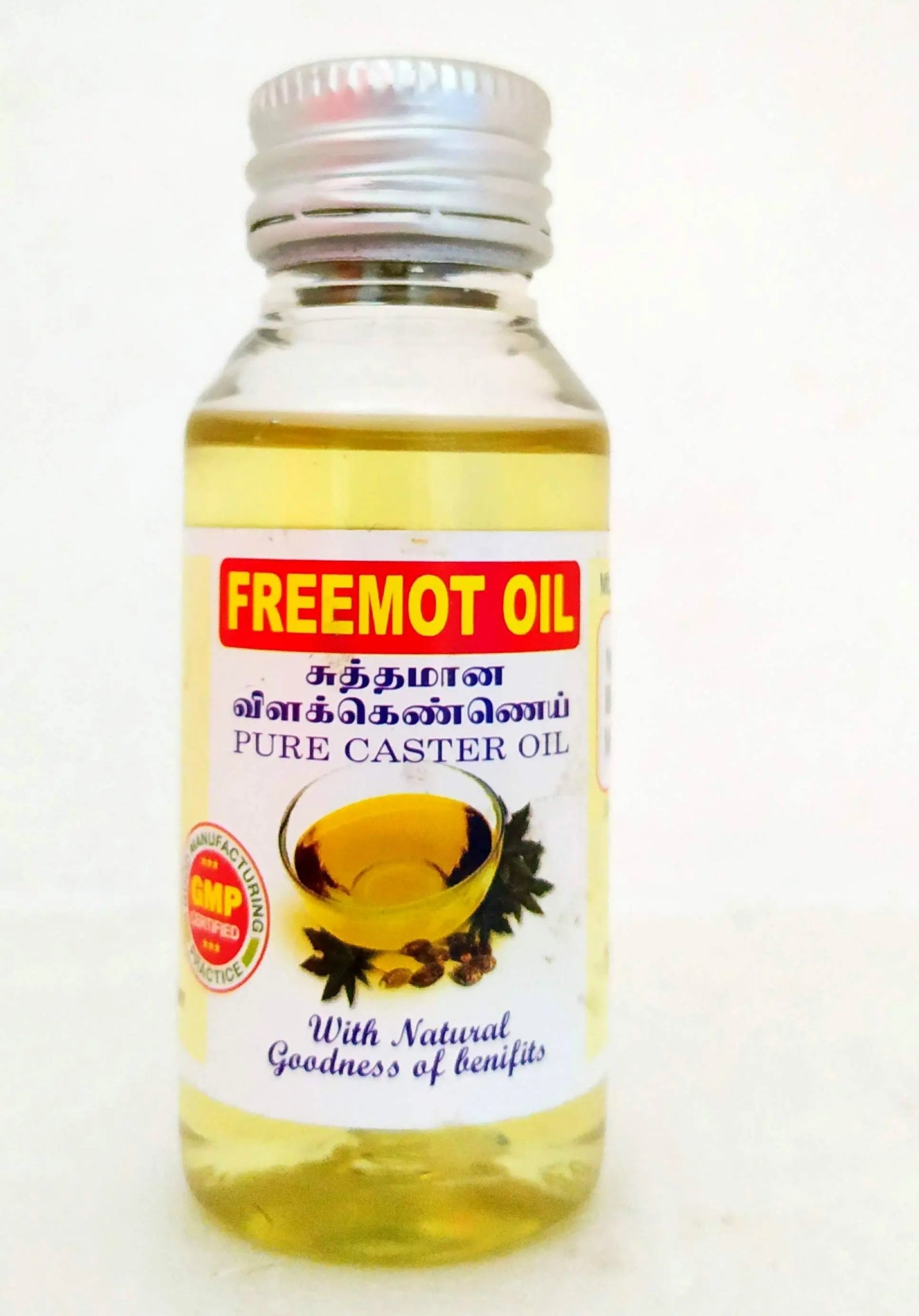 Freemot - Castor Oil 100ml Sathyam Herbals