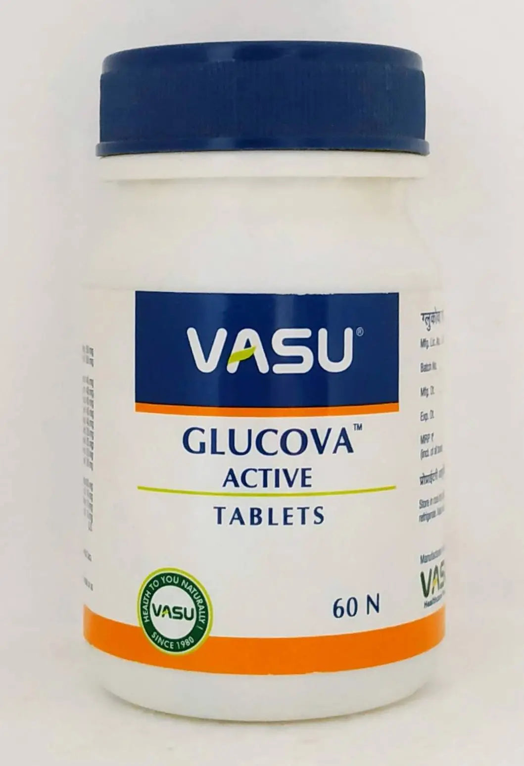 Glucova Active - 60Tablets Vasu herbals