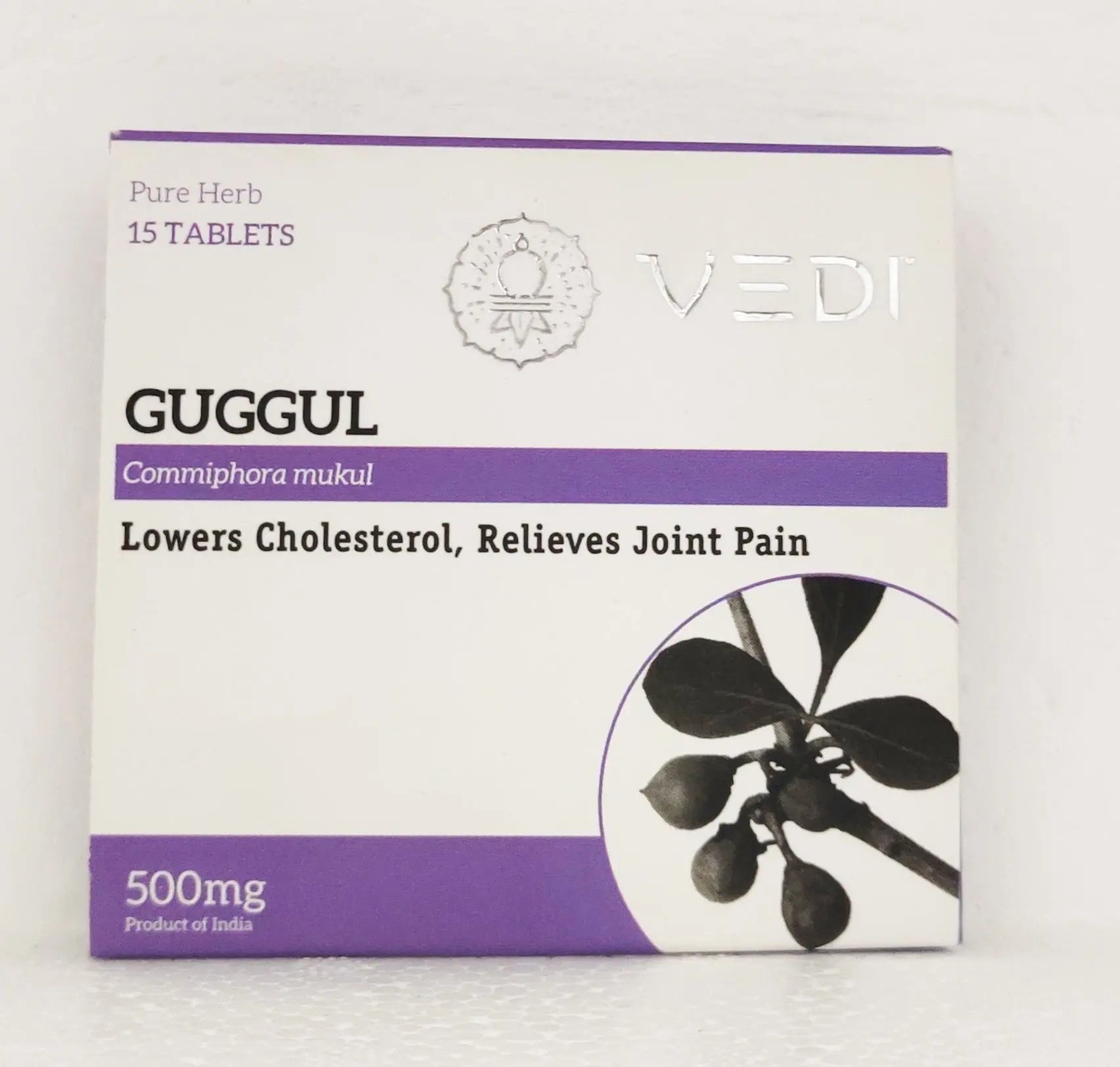 Guggul tablets - 15tablets Vedi Herbals