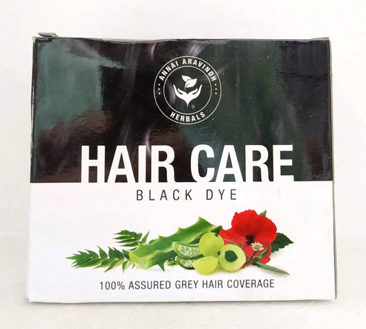 Hair care black dye kit