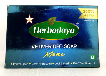 Herbodaya Vettiver Deo Soap 75gm Herbodaya