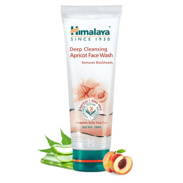 Himalaya Deep Cleansing Apricot Facewash 50ml Himalaya