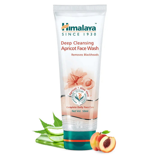Himalaya Deep Cleansing Apricot Facewash 50ml Himalaya