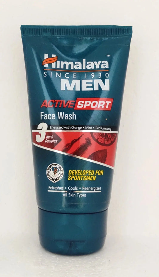 Himalaya men active sport face wash 50ml