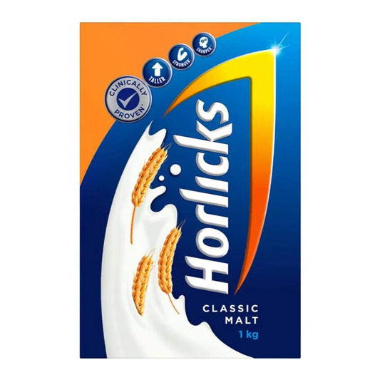 Horlicks Health & Nutrition Drink 1 kg Refill Pack (Classic Malt) Horlicks