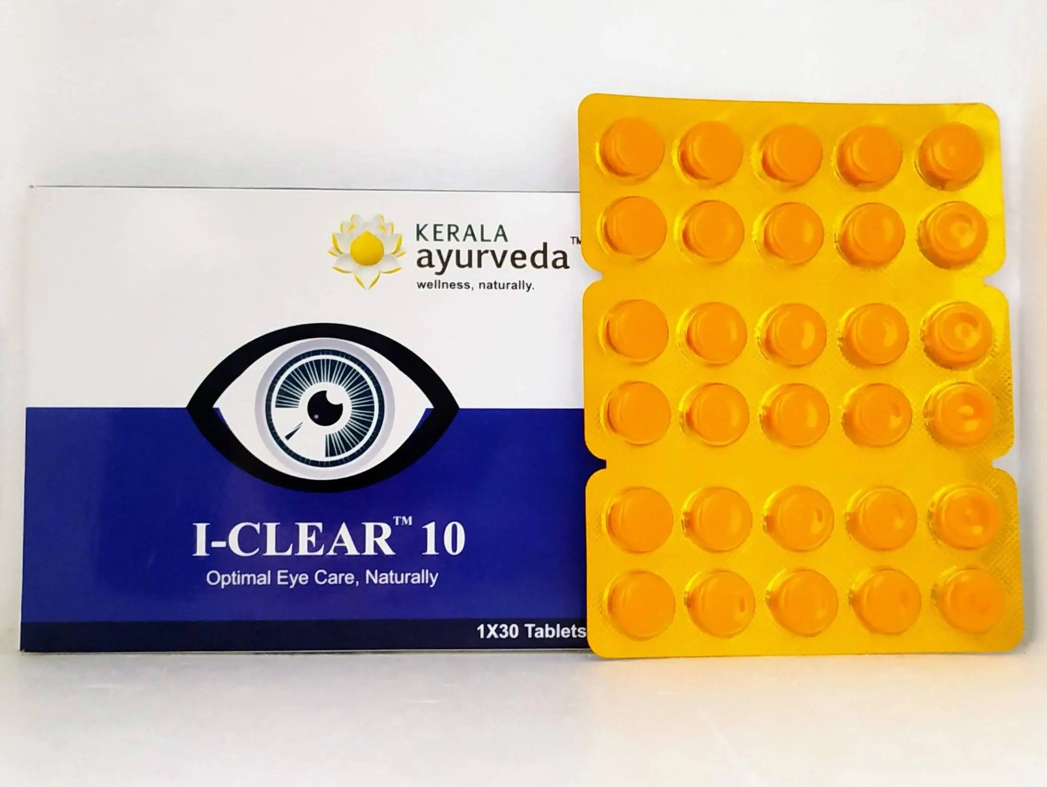 I-Clear 10 Tablets - 30Tablets Kerala Ayurveda