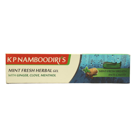 KP Namboodiri's Mint Fresh Herbal Gel Toothpaste 150gm