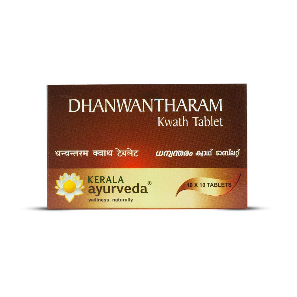 Kerala Ayurveda Dhanwantharam Kwatham Tablets - 100Tablets