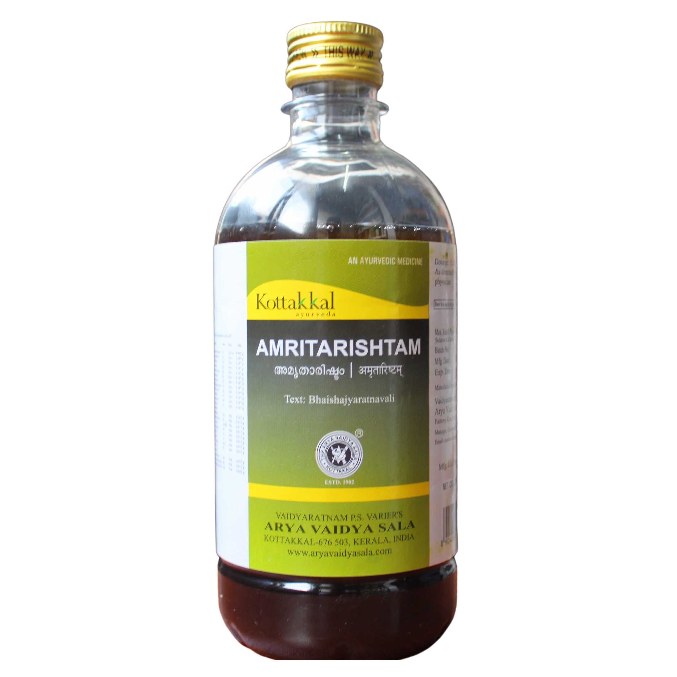 Kottakkal Amritarishtam 450ml Kottakkal