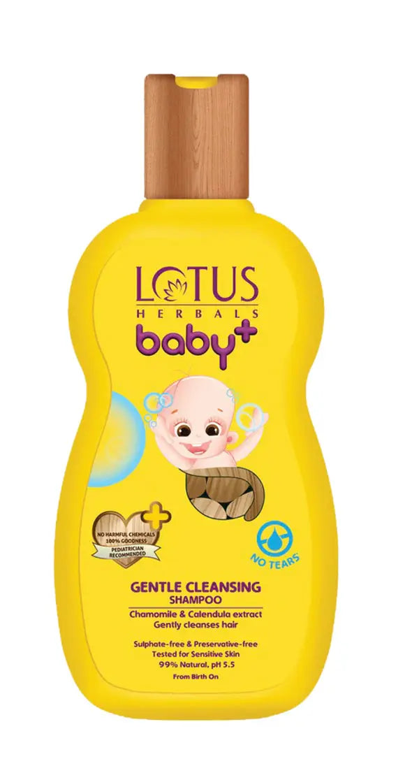 Lotus Herbals Baby Gentle Cleansing Shampoo 200ml Lotus