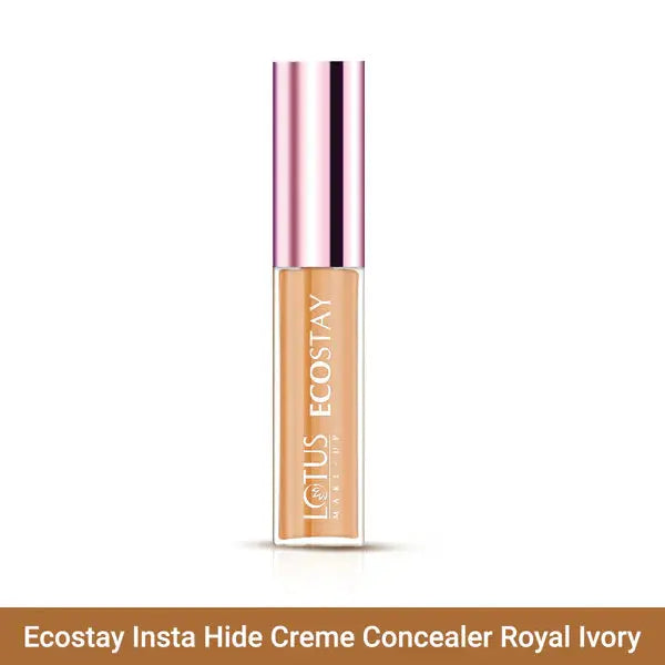 Lotus Herbals ECOSTAY Insta Hide Creme Concealer Royal Ivory 7g Lotus