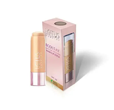 Lotus Herbals Ecostay All in One Make-Up Stick ALMOND 6.5g Lotus