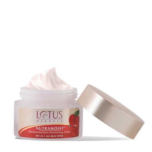 Lotus Herbals Nutramoist Skin Renewal Daily Moisturising Cream SPF-25 - 50 gm