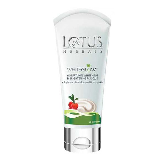 Lotus Herbals WHITEGLOW Skin Brightening Yogurt Masque - 80 gm