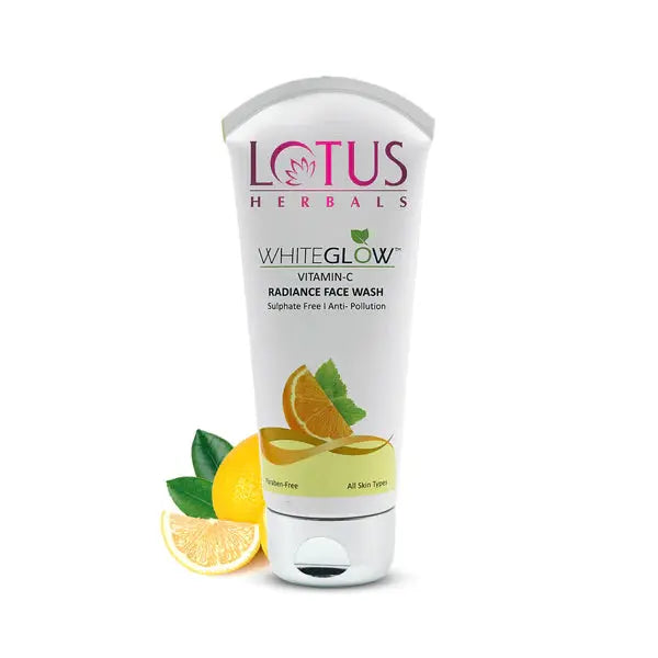 Lotus Herbals WhiteGlow Vitamin-C Radiance Face Wash - 100 gm Lotus