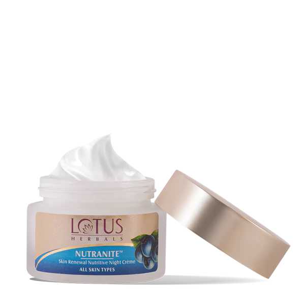 Lotus Herbals nutranite Skin Renewal Nutritive Night Cream 50g Lotus