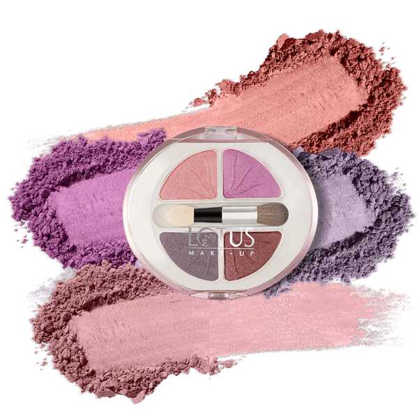 Lotus herbals Ecostay Velvet Eye Shadow Orchid Freshness 5.6g Lotus