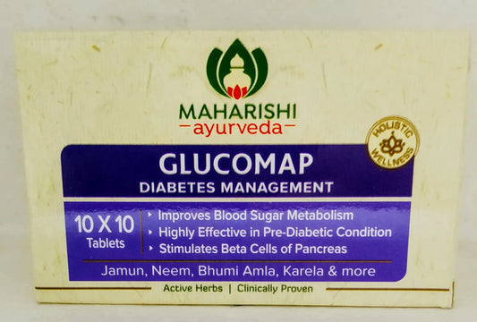 Maharishi Glucomap 10 Tablets
