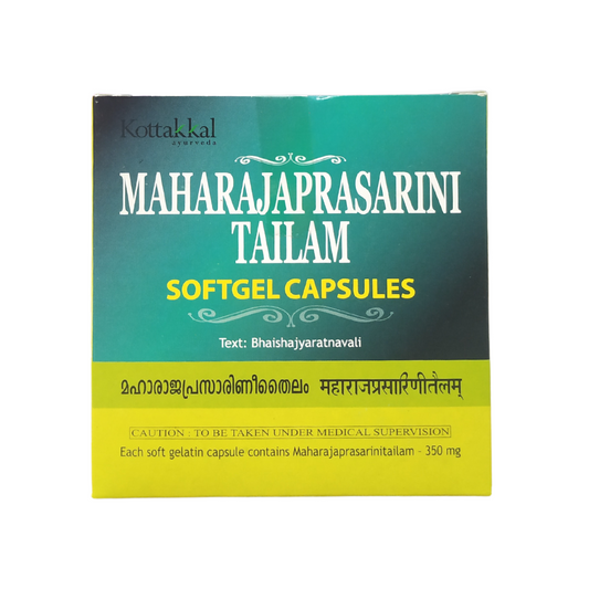 Kottakkal Maharaja Prasarini Tailam Softgel Capsules - 100Capsules