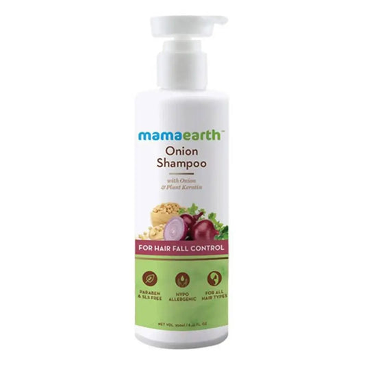 Mamaearth Onion Shampoo For Hair Fall Control