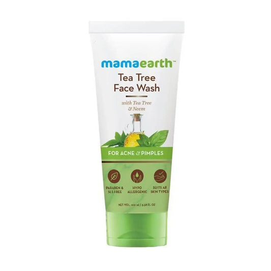 Mamaearth Tea Tree Face Wash for Acne & Pimples Mama Earth