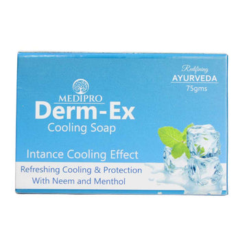 Medipro Derm-Ex Cooling Soap 75gm Medipro