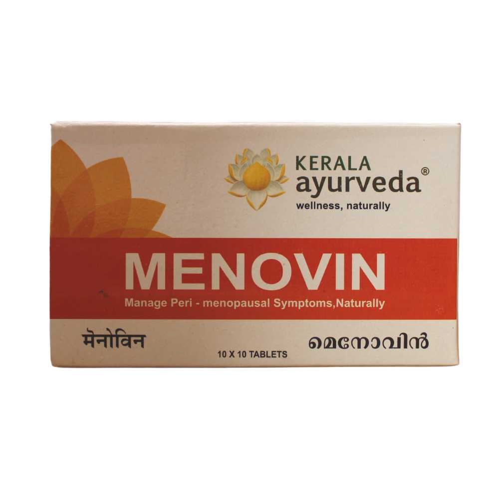 Menovin Tablets - 10Tablets Kerala Ayurveda