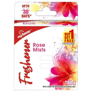 Myhome Rose Mist Freshener 50gm + 50gm free My home