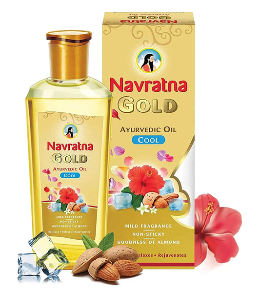 Navratna Gold Ayurvedic Cool Oil 200ml