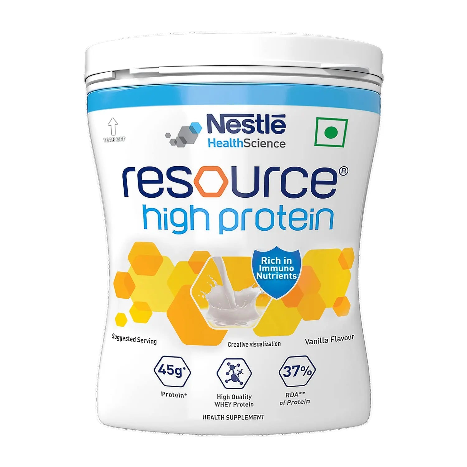 Nestle Resource High Protein - 400g Pet Jar Pack (Vanilla Flavor) Nestle
