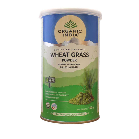 Organic India Wheatgrass Powder 100g Organic India