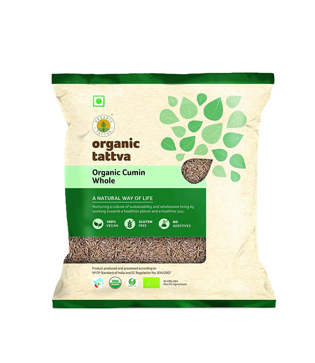 Organic Tattva Cumin Whole Organic Tattva