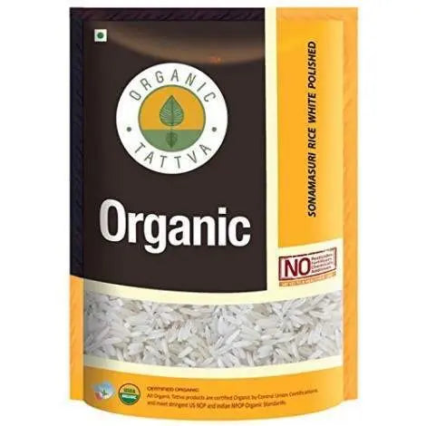 Organic Tattva Sona Masuri Rice White Polished