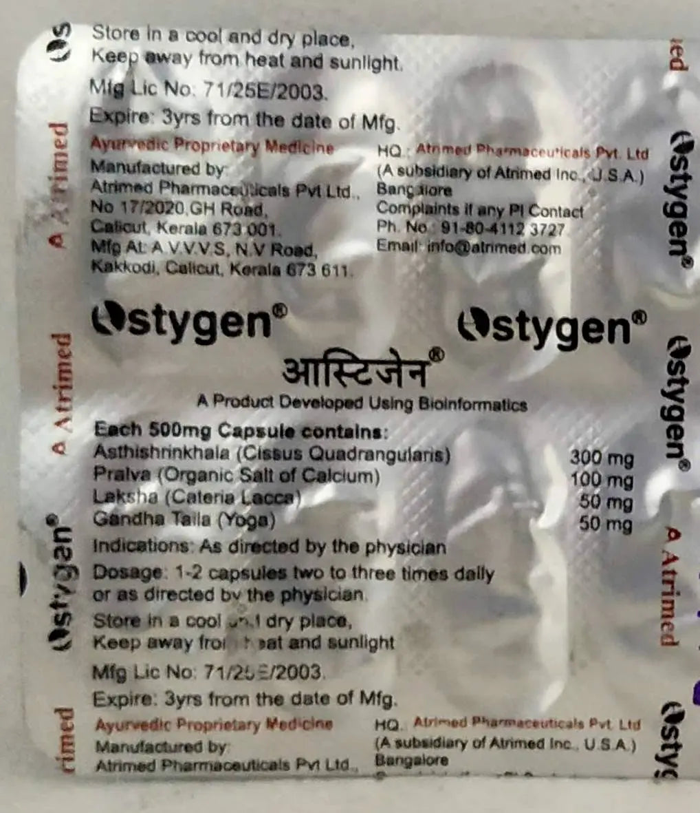 Ostygen Capsules - 10Capsules Atrimed