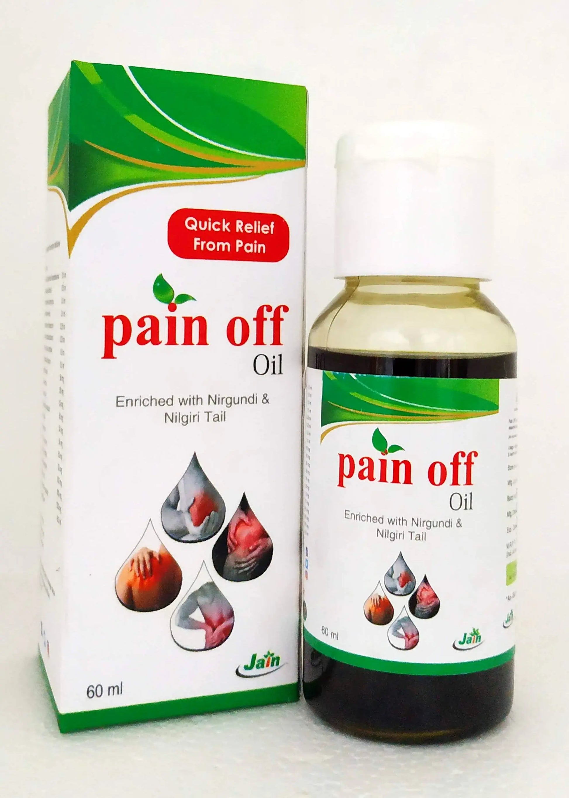 Pain off oil 60ml Jain
